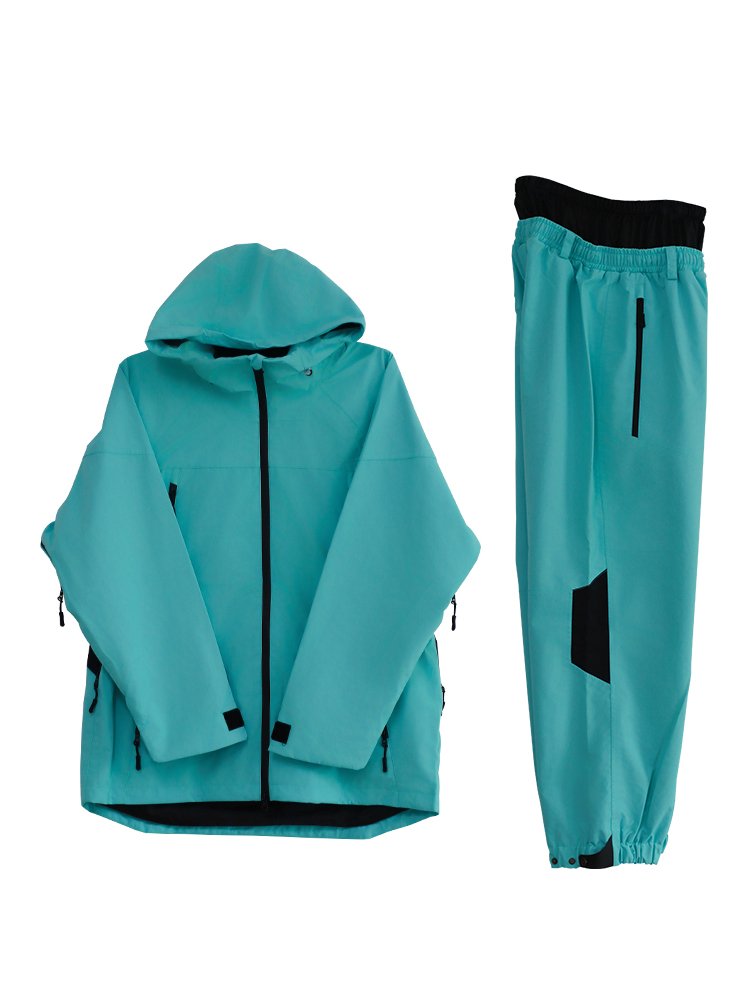 SANYRABBIT OUTDOOR RED-COLOURED, THREE-TO-ONE ALL-VOLATILIZED WATERPROOF, WET SKI SUIT
