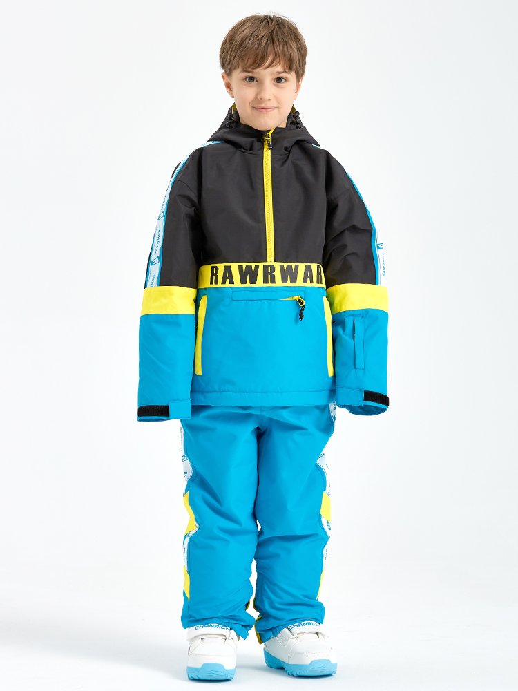 New skating suit for boys and girls, double-boarded and thick skating pants