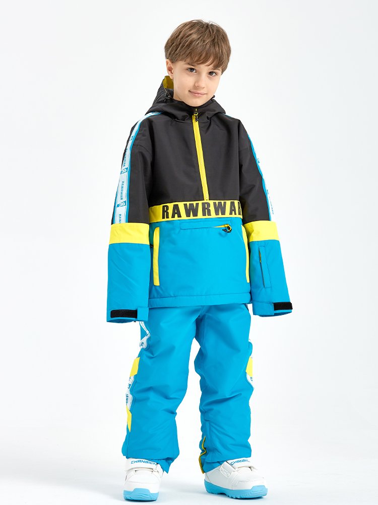 New skating suit for boys and girls, double-boarded and thick skating pants