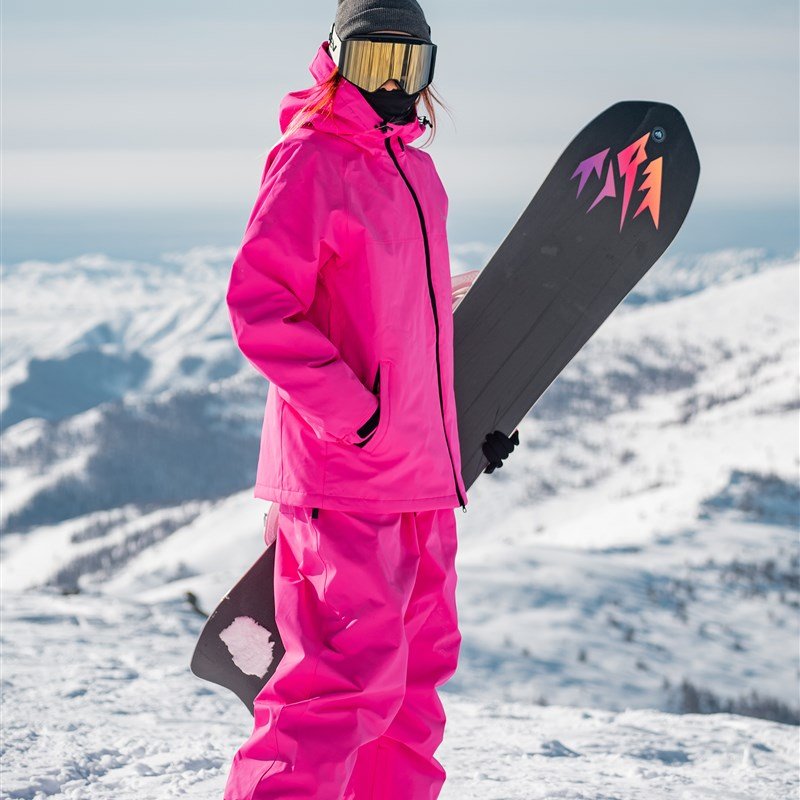 SHEPBIT, SINGLE-SKINNED SKI GIRL, THICK, WARM, WATERPROOF, 3-L SKI SUIT FOR BOTH MEN AND WOMEN