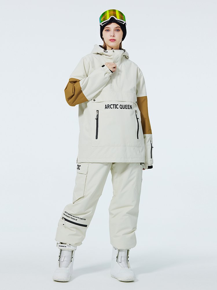 Skisuits for men and women with a winter outdoor wind-proof and water-heating stand-off double-board ski suit suit