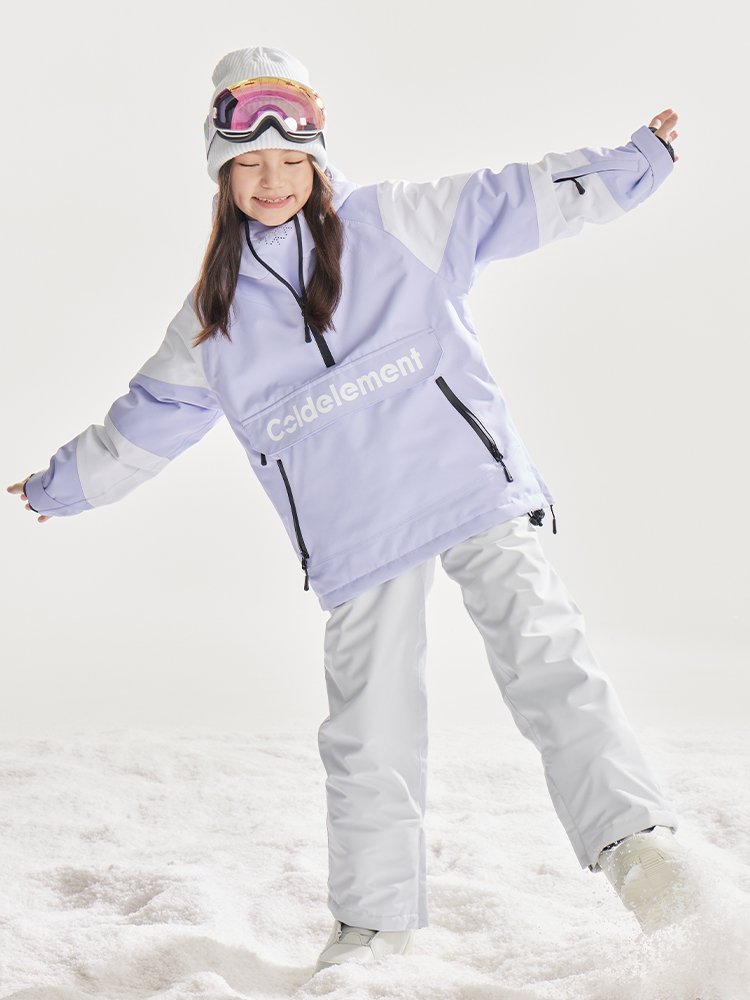 A new 2024 for girls and boys in cold-element skis, a special outdoor-skinned waterproofing hood top