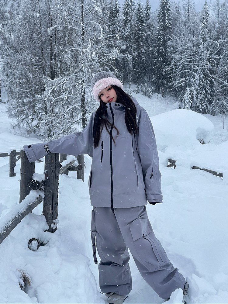 Ren Reng Ringcheon, star and cline blue skating suit, men and women, two-board waterproofing panels, 3L
