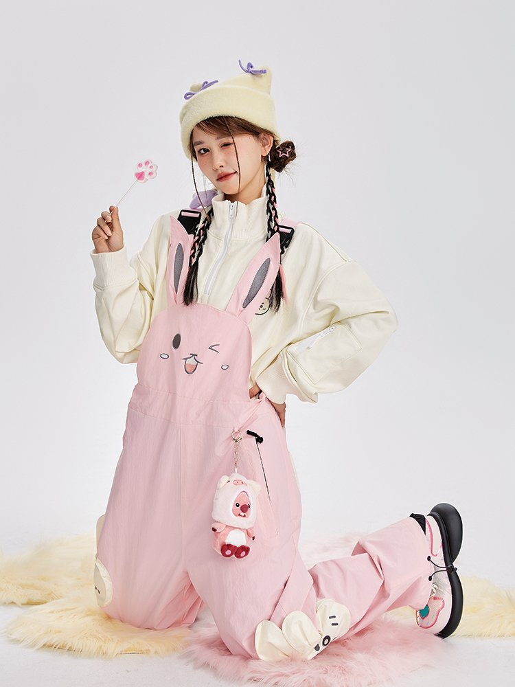 ANT LITTLE ANTS, PINK RABBIT BUTTERFLIES, SKATING SUIT, AND A LADY WITH A PAIR OF PAIRS OF PANTS