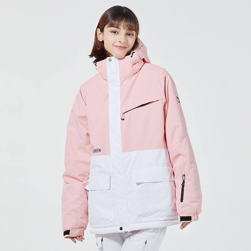A new ski suit for a Korean girl