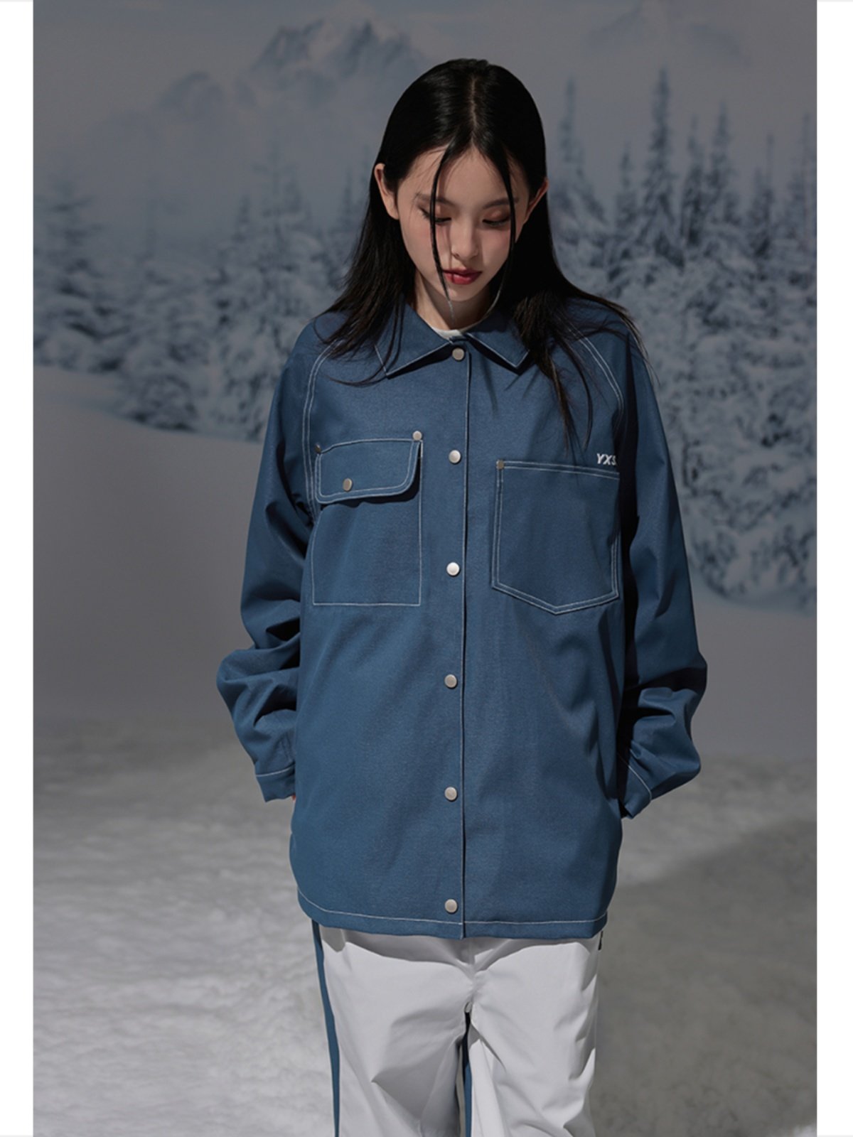YXSS WATERPROOF COWBOY SKI JACKETS, SMALL, COOL, ONE-BOARD DOUBLE