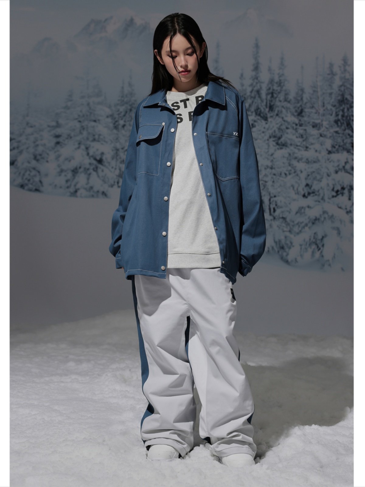YXSS WATERPROOF COWBOY SKI JACKETS, SMALL, COOL, ONE-BOARD DOUBLE