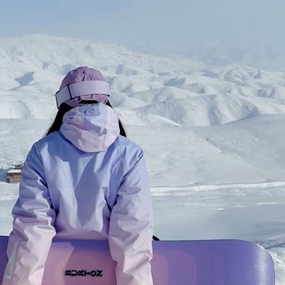 Long white hill ski suit lease