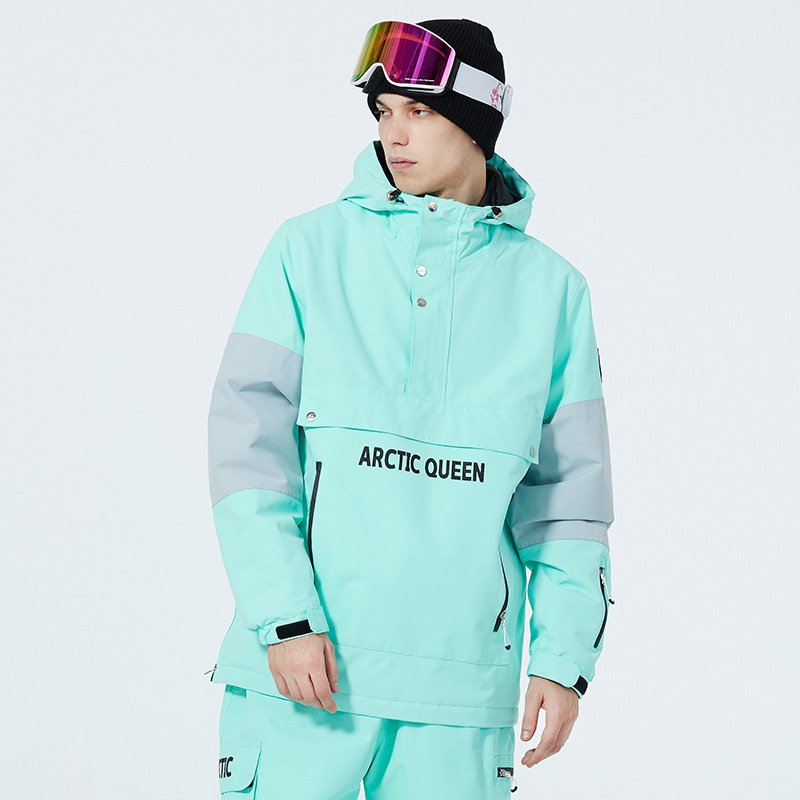 New skating hoodie, two-board, two-board ski hoodie