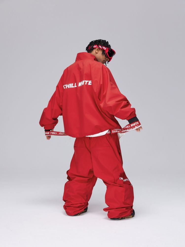 CHILLWWHITE, new 3L ski suit, male single-board waterproof female dopamines