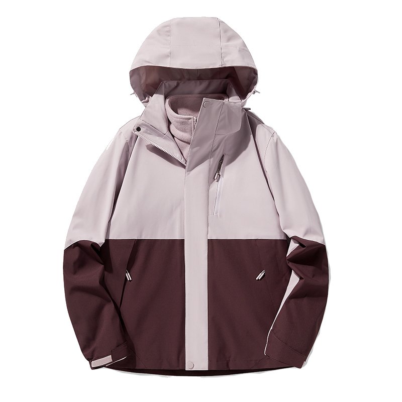 The new 2024 girl in a northerly assault suit, with velvet and velvet, is afraid of the wind and water