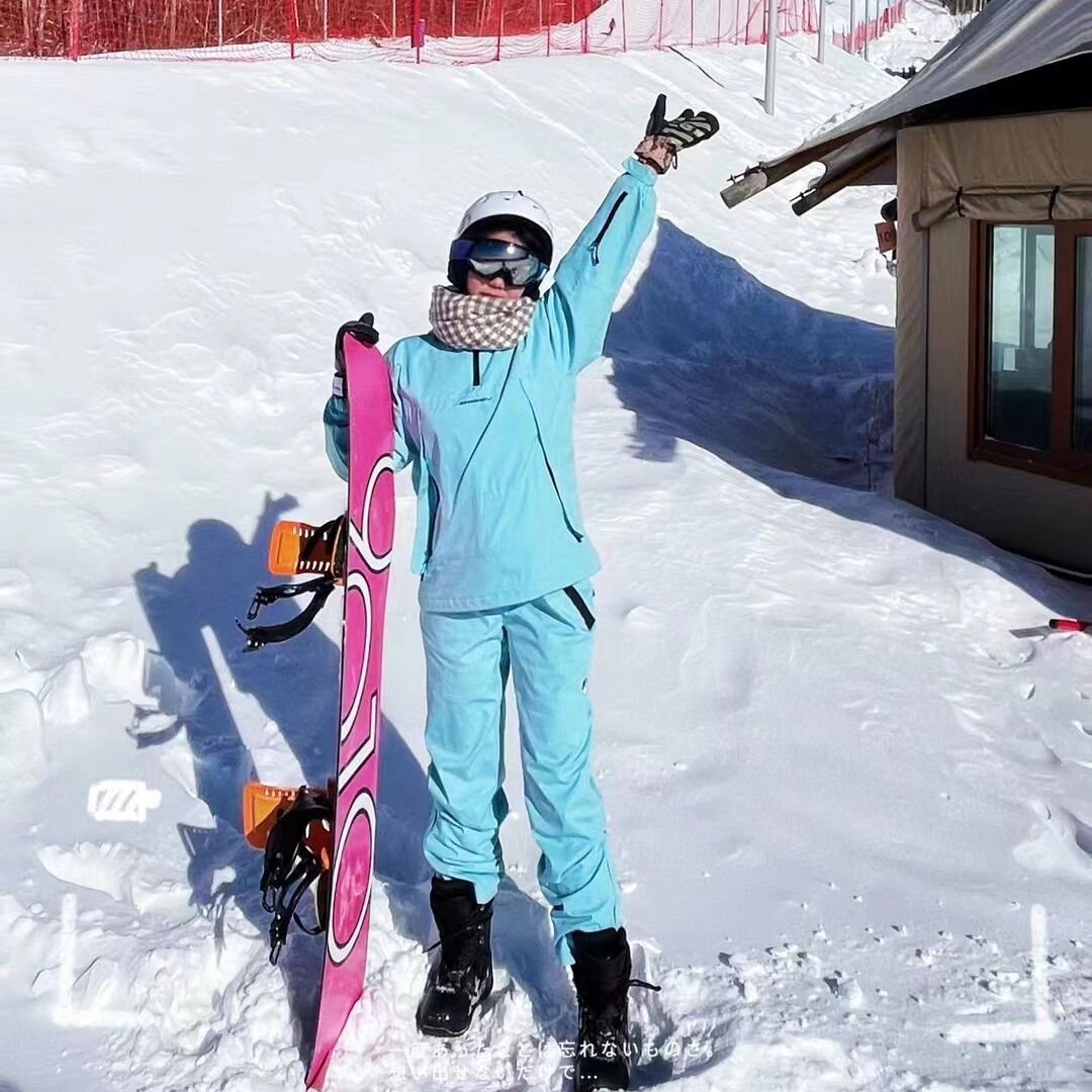 White Hill North Ski Ride, Johnsnow's single-board double-skisser