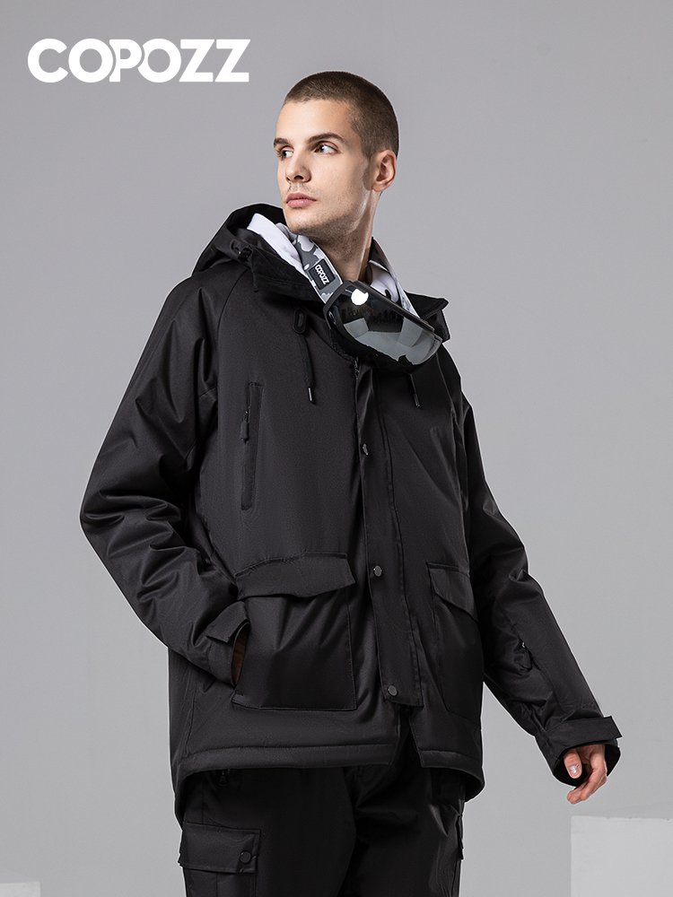 COPOZZ MEN'S SKATING AND WOMEN'S SLABS FULL OF WIND AND WATERPROOF SKI SHIRTS