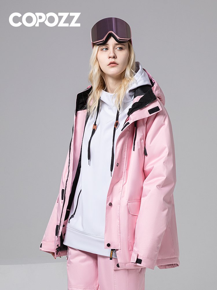 COPOZZ MEN'S SKATING AND WOMEN'S SLABS FULL OF WIND AND WATERPROOF SKI SHIRTS