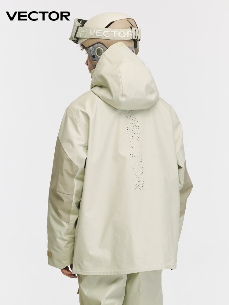 VECTOR SINGLE-BOARD SKI SUIT, WATERPROOF AND WINTER-PROOF, AMERICAN-STYLE WARMER-AND-SWEETER COAT MAN