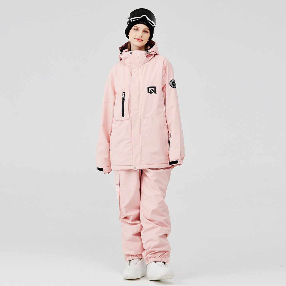 A new 2023 ski suit for both men and women, and a single-board double-ski-ski suit for the winter outdoor ski suit