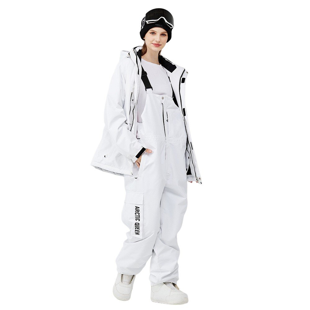 A new 2023 ski suit for both men and women, and a single-board double-ski-ski suit for the winter outdoor ski suit
