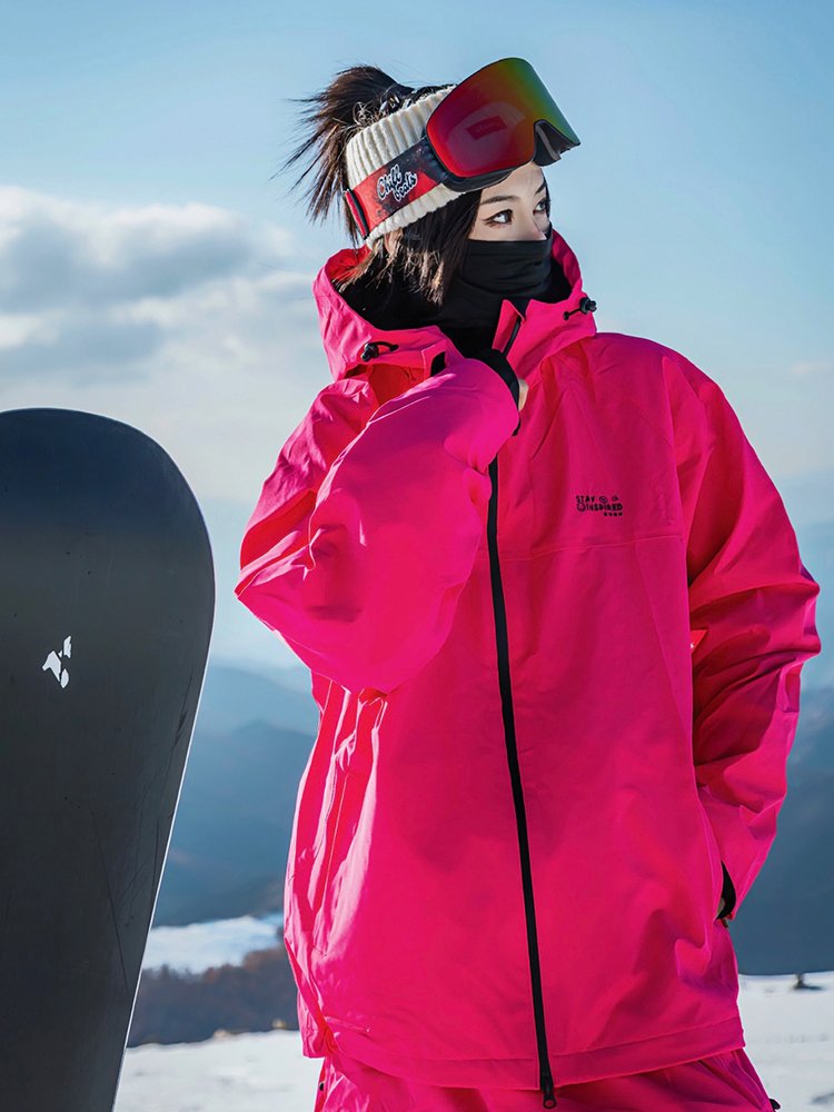John snow-skissing women's single-board set of lovers' American-style, soft-to-heat skis