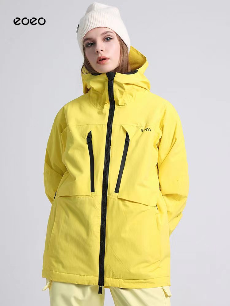 2022 new ski jacket jackets, waterproof jackets, one-on-one, double-skinned, cotton and thick ski shirts for men and women