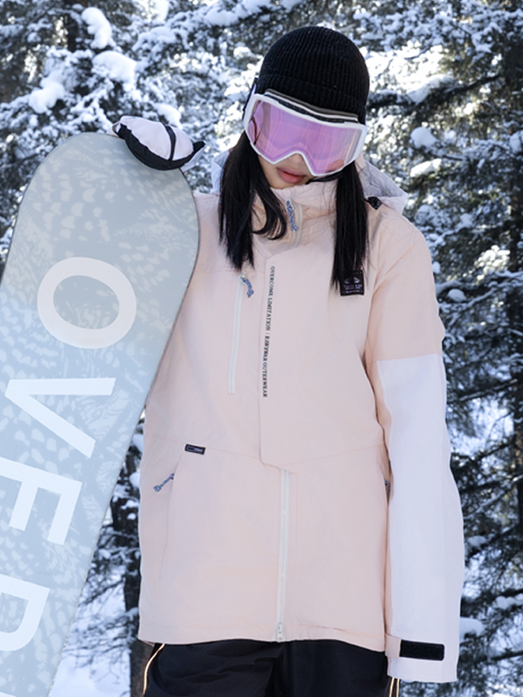 New 2024, double-skinned, small-board ski suit, wind-proof, water-heating, pine lake ski equipment