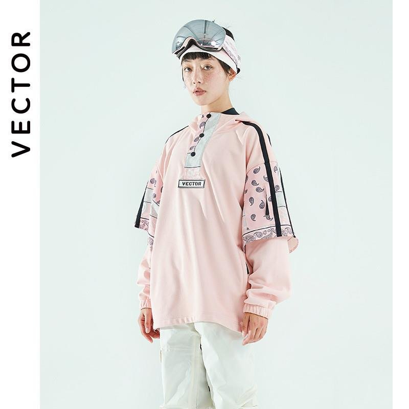 A new ski girl's skating suit, a waterproof one-board double-bedd hoodie