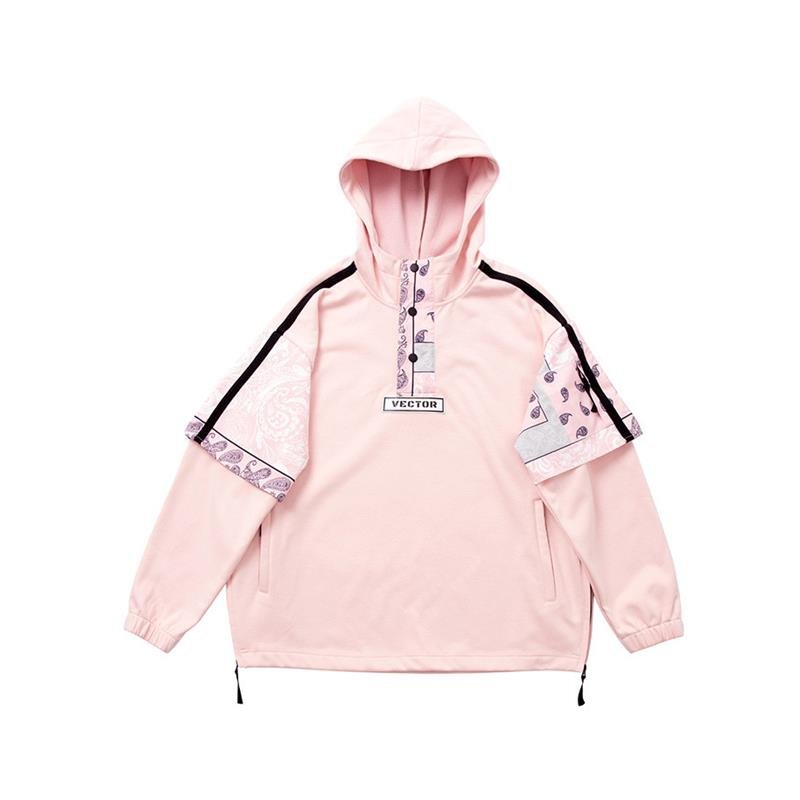 A new ski girl's skating suit, a waterproof one-board double-bedd hoodie