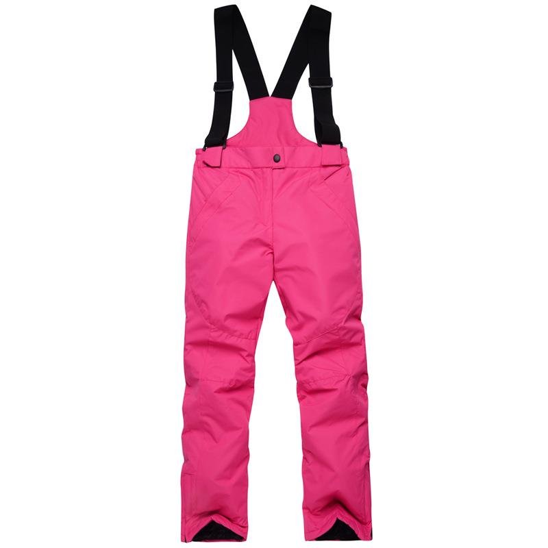 Children's ski pants, boys and girls, warm and thick in the winter