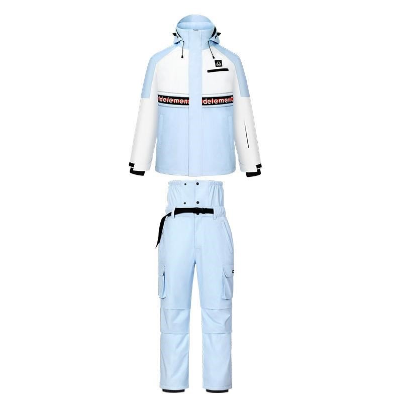 New 2023 specialty girls in high-class skis with high-heating and wind-proof ski jackets