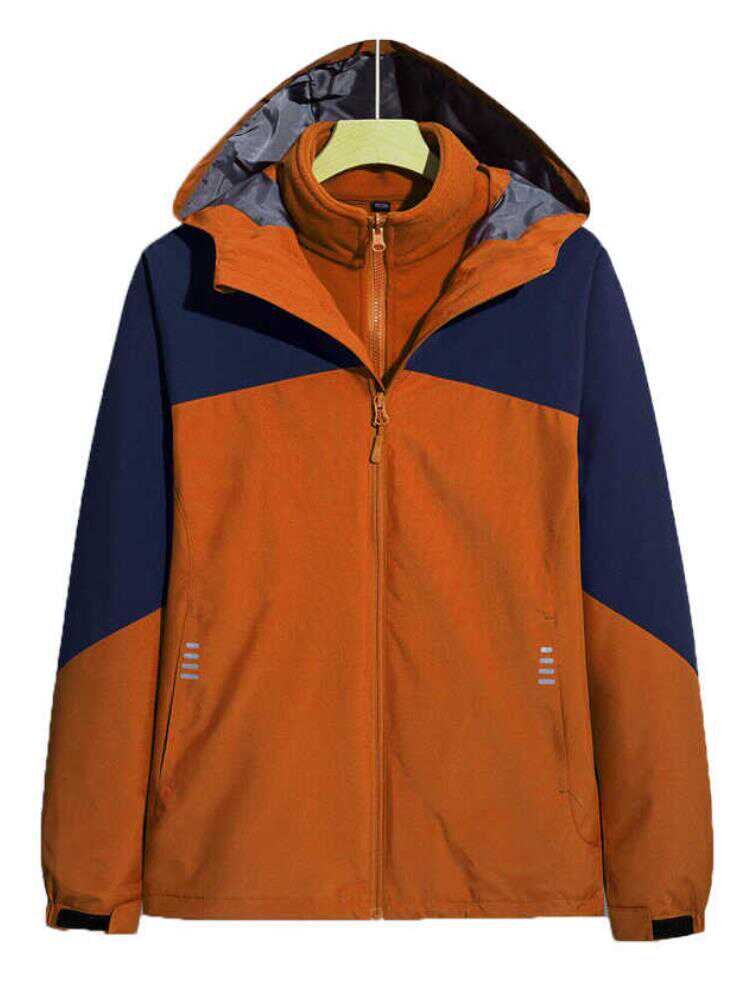 FILA/FELLOW OUTDOOR ASSAULT SUIT, MEN AND WOMEN, ONE IN THREE, CAN REMOVE TWO PAIRS OF THICK WIND AND WATER AND COLD