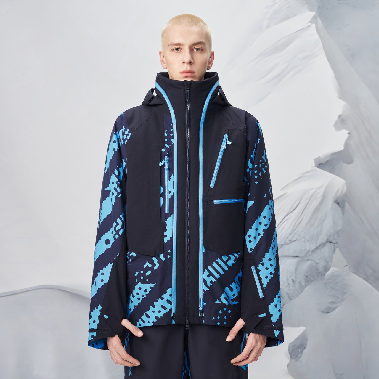 Disant Descente x KAZUKI Designer's Co-Choose Snow Quest One Men & Women Skiker