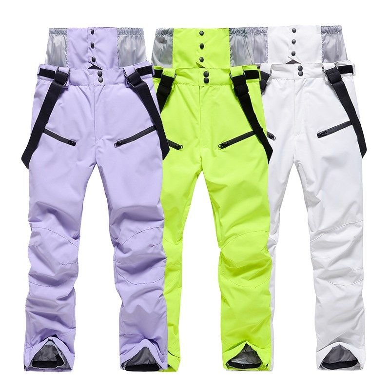 Importing German ski pants with thick, wind-proof, air-resilient couples to keep warm and warm for winter single-board doubles