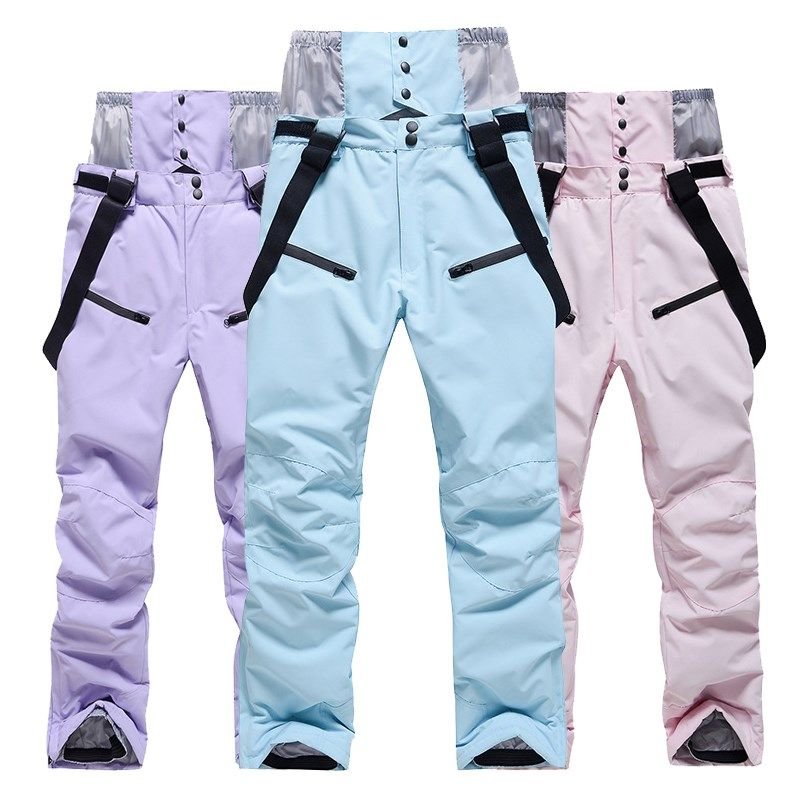 Importing German ski pants with thick, wind-proof, air-resilient couples to keep warm and warm for winter single-board doubles
