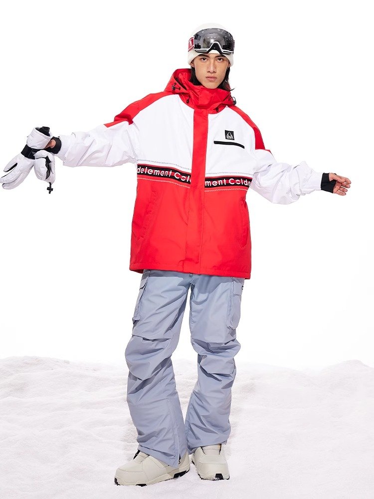 Two sets of wind protection equipment for cold-element ski suits for small groups of adults with two pairs of heating-to-air-to-air water-proof sheets