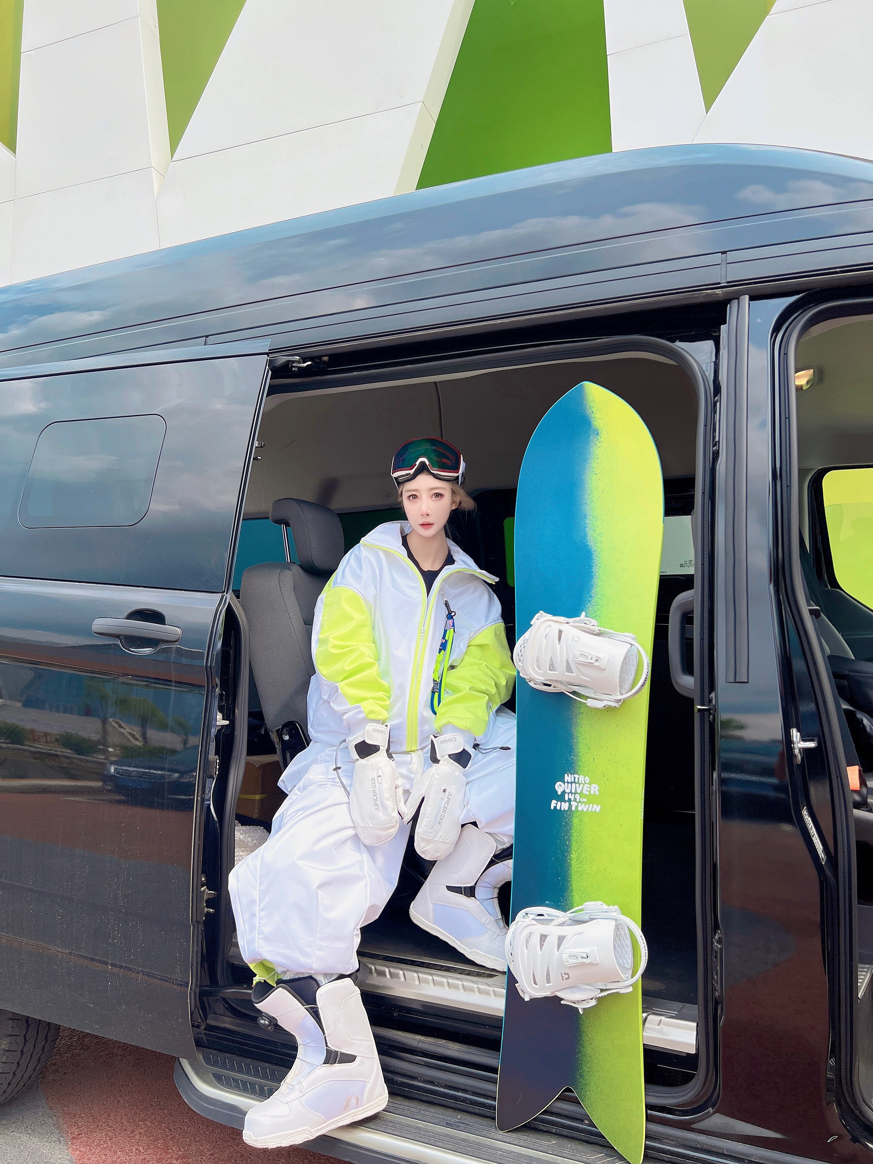 ZACHARIAH AMERICAN HIP-HOP SKI-PANTS SUIT MALE WIND-PROOF, WATER-PROOF SINGLE-BOARD SKI-SUIT GIRL