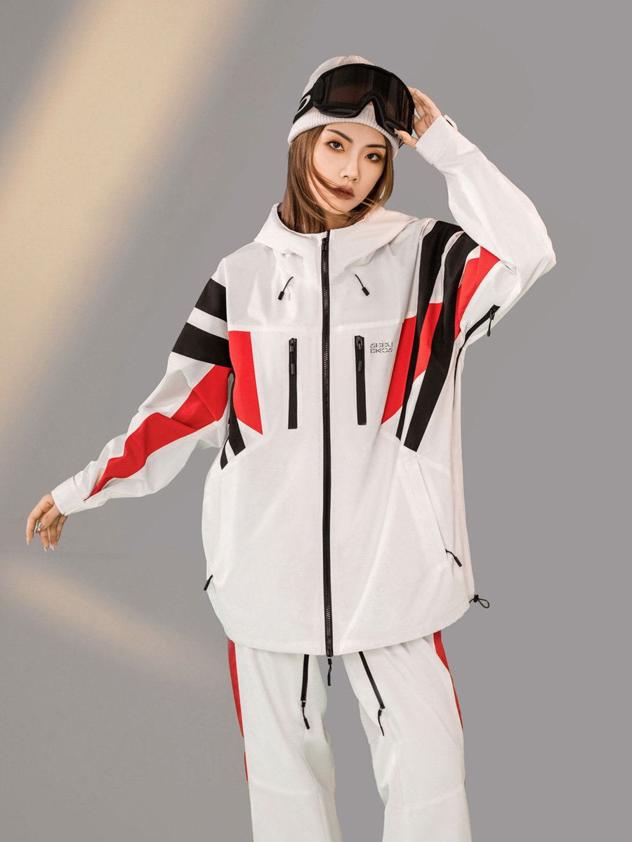 SEEUEROS (LIMITED) SINGLE-FORM AMERICAN-SKINNED, CO-EDITED, WIND AND WATERPROOF SKI SUIT SUIT