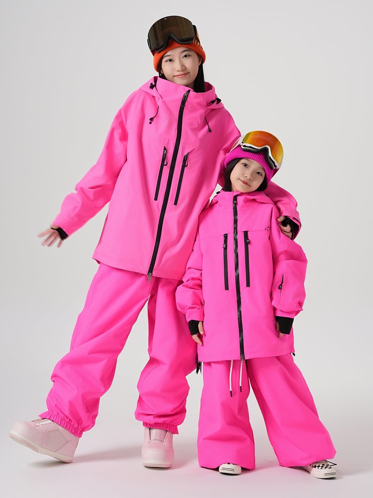 APVCX SKI SUIT 1.0 NEW SKI SUIT, HOME-TO-CHILD WITH AN OUTDOOR SNOWSUIT, WATERPROOF, 3L HARD-SHELL SNOW SUIT