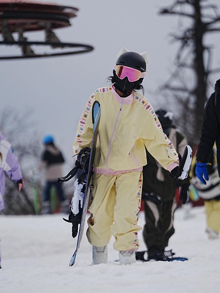 FYUT OUTDOOR SKIING SUIT FOR A YOUNG BEAR WITH 2024 NEW SINGLE-BOARD, TWO-BOARD, WIND-PROOF SKI PANTS