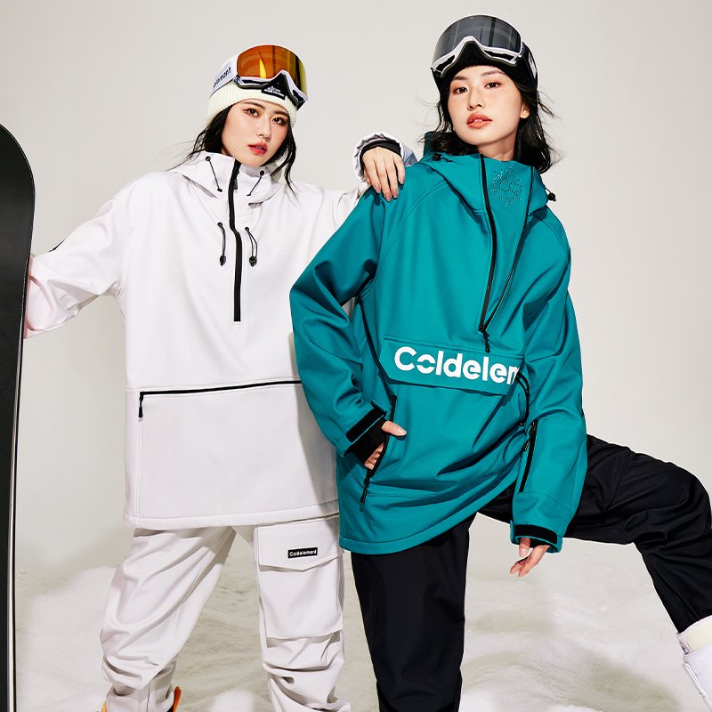 Coldelement ski suit for men and women, two-board, wind-proof and water-skip-pants suit for grinding and heating