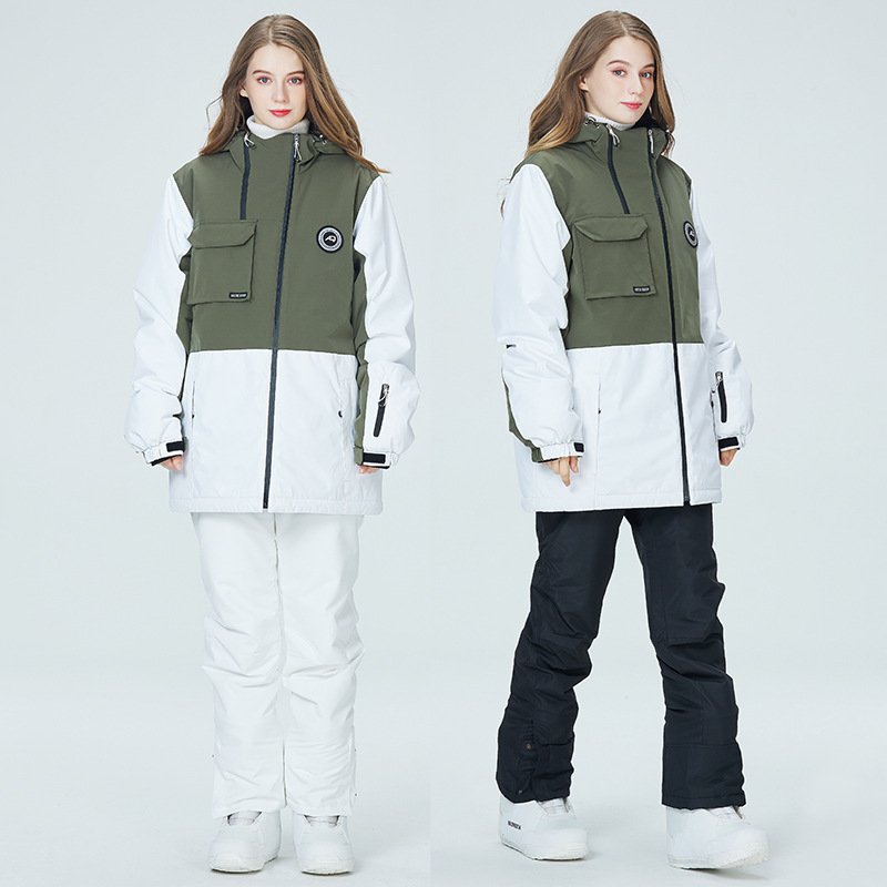 Northeast Harbin snowboarding suit double-board men and women who are wind-proof and water-skinned couples