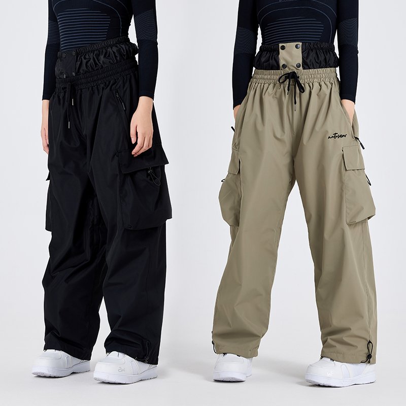 2024 NEW SINGLE-BOARD SKI SHORTS, HIP-HOP AND WINDPROOF D DOUBLE-BOARD WARMER FOR MEN AND WOMEN IN THEIR WINTER OUTDOORS