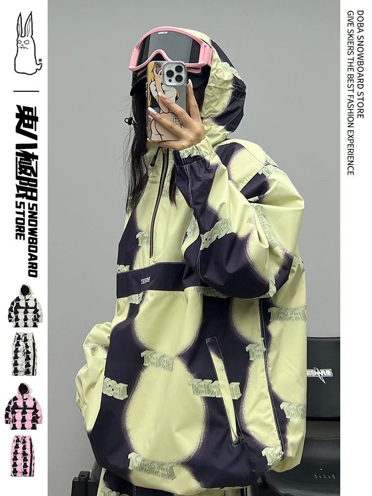 "East Eight Extremes" new W24bsrabbit Korea Single Ski suit BDTHOODANDARONAK