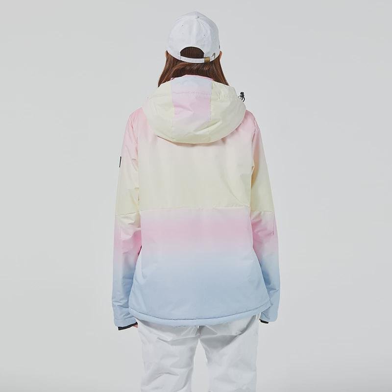 New one-board, double-boarded, hotter and thicker Korean ski clothes in the winter