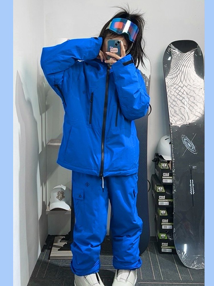 APVCX SKI SUIT 1.0, PROFESSIONAL DOUBLE-BOARD 3L HARD-SHELL SUIT, FEMALE SKI SUIT, OUTDOOR SKI MAN