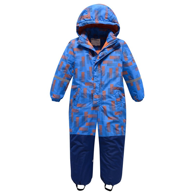 A new 2022 ski suit for boys and girls with a warmer-to-heated and gas-coated snowsuit, a double-board waterproof kid with ski pants