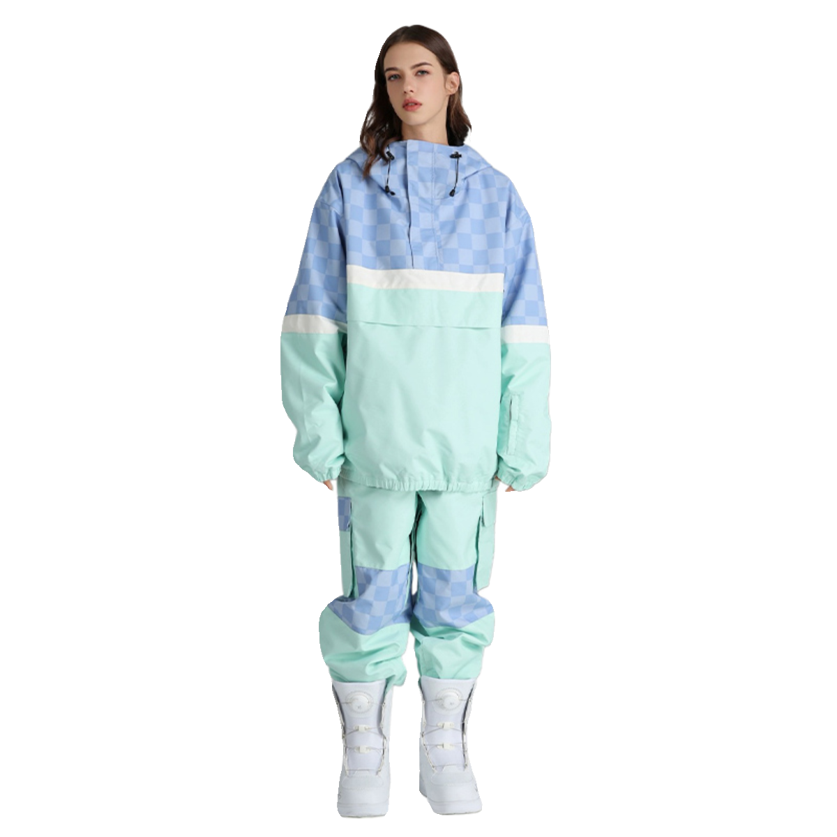 WHITE HILL'S NORTHERN SNOW-SKITTING SUIT IS LEASED, WATER-PROOF AND COTTON-PROOF