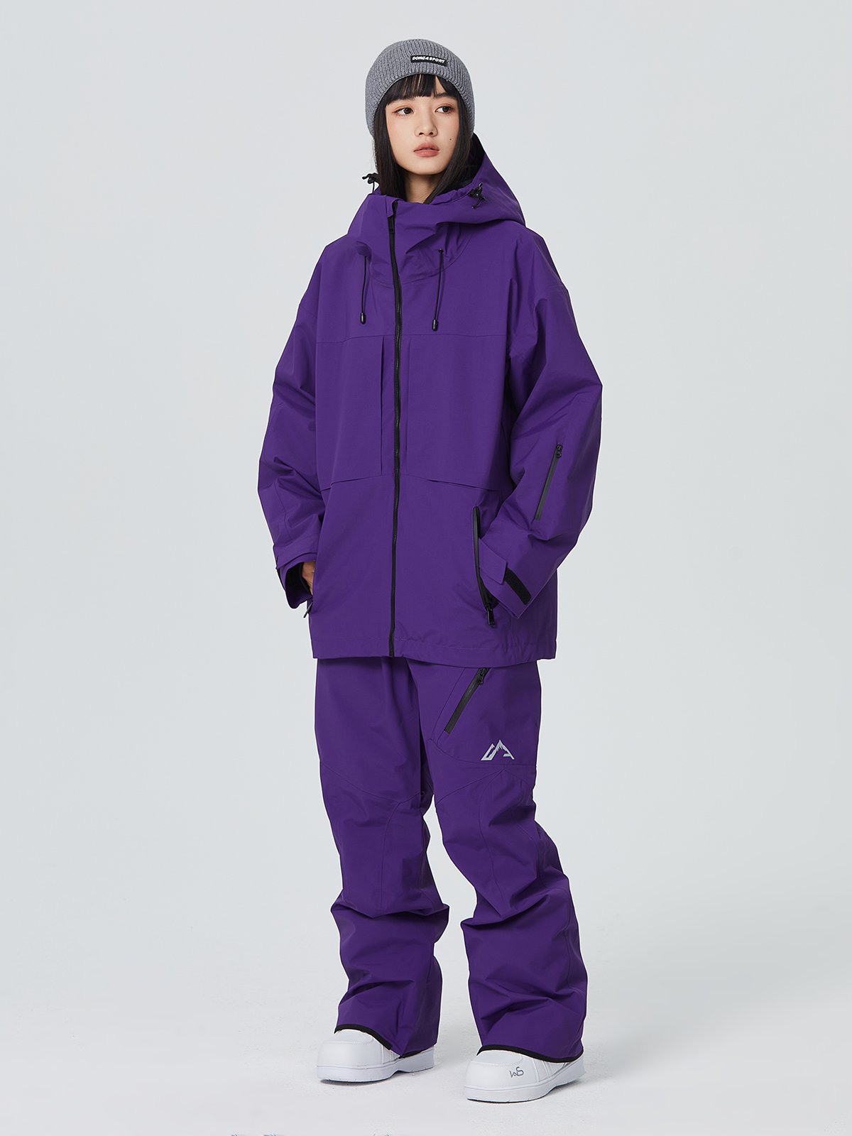 SEARIPE/EILY SKI SUIT FOR MEN AND WOMEN, TWO-BOARD, WINDPROOF AND WATERPROOF AMERICAN SNOWSUITS
