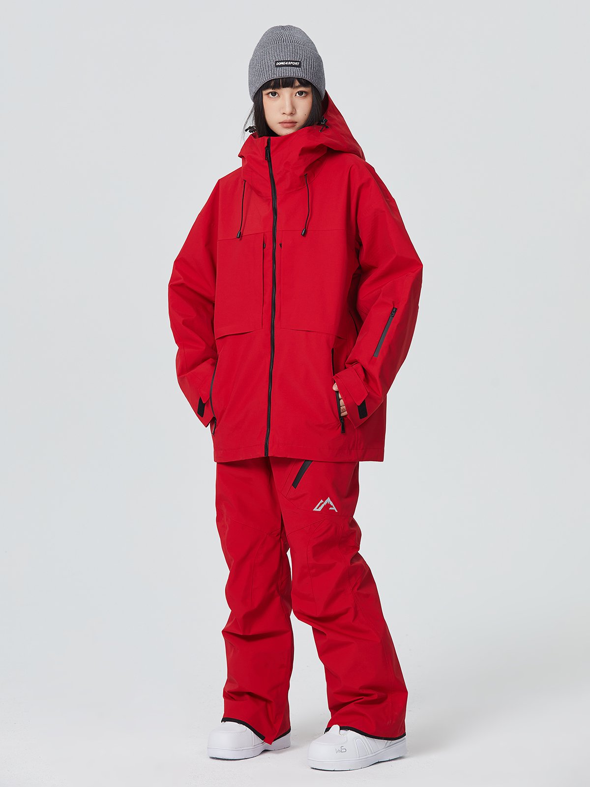 SEARIPE/EILY SKI SUIT FOR MEN AND WOMEN, TWO-BOARD, WINDPROOF AND WATERPROOF AMERICAN SNOWSUITS
