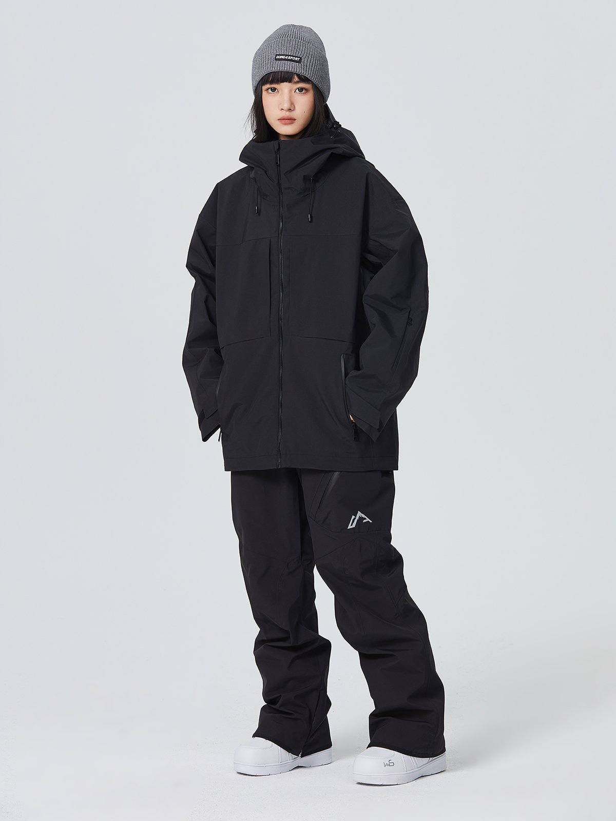 SEARIPE/EILY SKI SUIT FOR MEN AND WOMEN, TWO-BOARD, WINDPROOF AND WATERPROOF AMERICAN SNOWSUITS