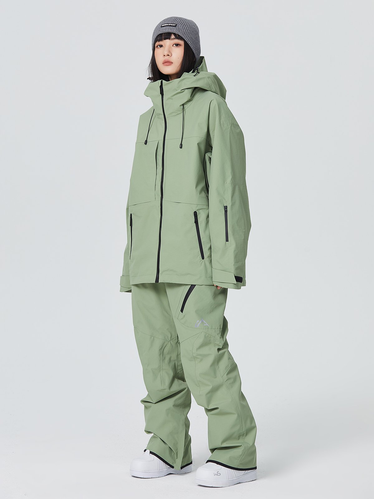 SEARIPE/EILY SKI SUIT FOR MEN AND WOMEN, TWO-BOARD, WINDPROOF AND WATERPROOF AMERICAN SNOWSUITS