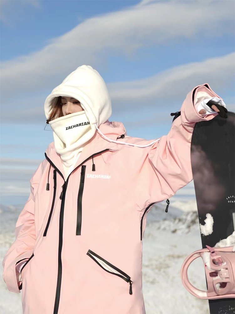 Men and women in new wind ski suits with windproof and waterproof ski pants